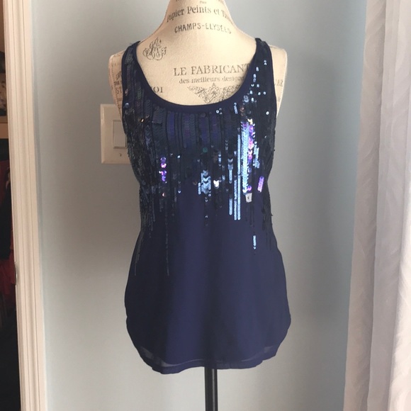 Express Tops - Express sequence tank top